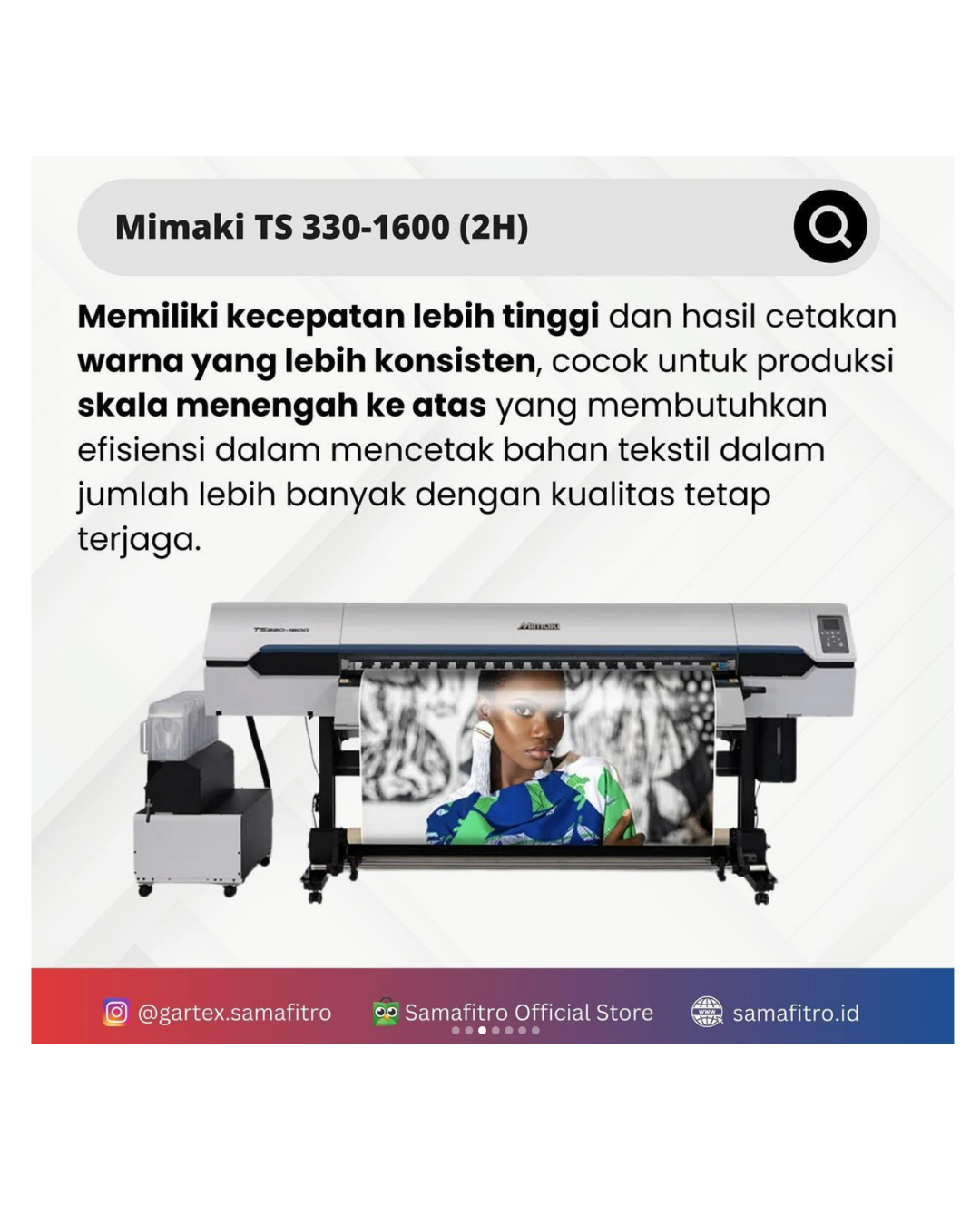 MIMAKI TS 330 - 1600 (2H)