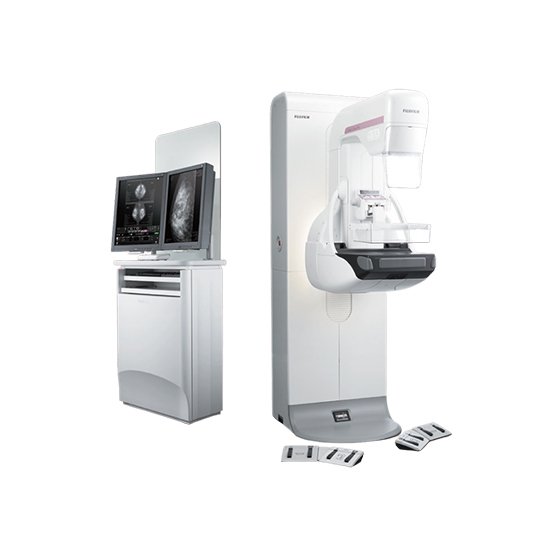 FUJIFILM Digital Mammography System Amulet Innovality Biopsy CEDM with Bellus Workstation