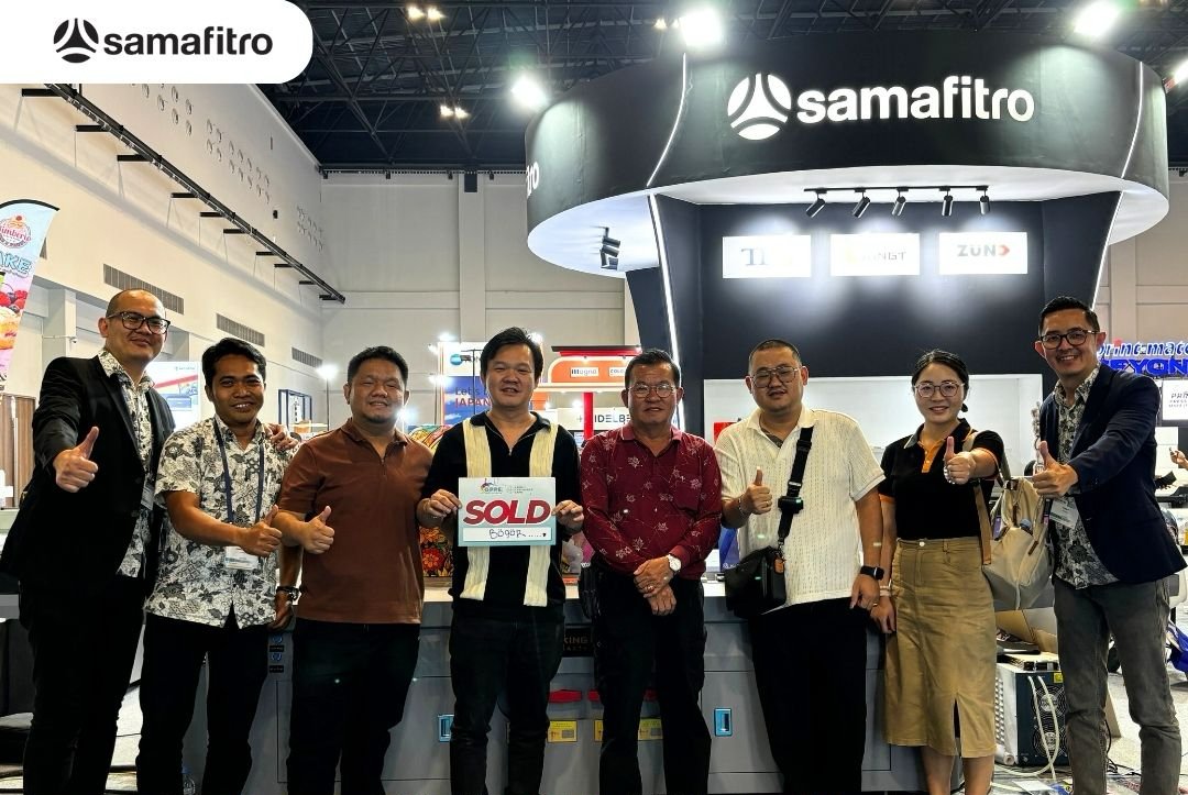 Samafitro Tampilkan Inovasi Solusi Production Printing hingga Garment & Textile di GPPE 2026
