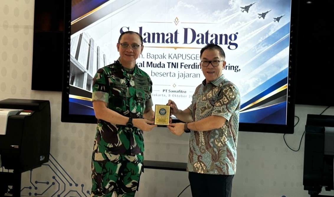 KAPUSGEOSAU LAKSANAKAN KUNJUNGAN KERJA KE PT SAMAFITRO